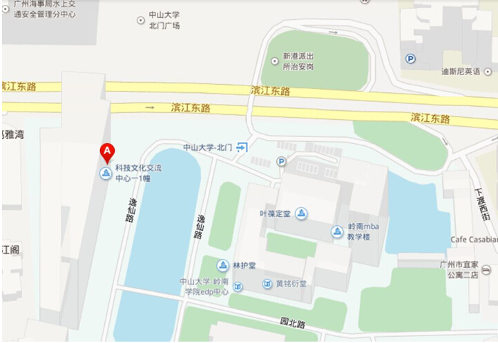 中山大学科技文化交流中心(凯丰学人馆)地图图片